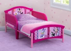 Delta Children Minnie Mouse Plastic Toddler Bed