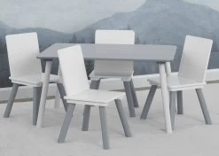 Delta Children Kids Table And Chair Set (4 Chairs Included) -Kid Household Items zq7af2yrudchesj2dwmv